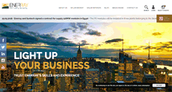 Desktop Screenshot of enerray.com